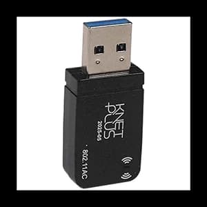 کارت شبکه بی سیم کی نت پلاس دوباند Knet plus KP-W1300 1300Mbps — تصویر ۳