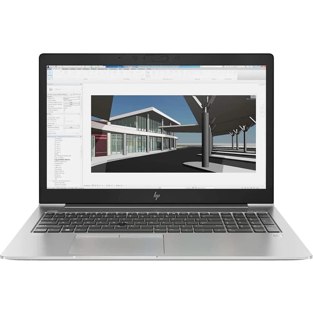 لپ تاپ استوک اچ پی مدل Zbook 15U G6 سایز 15.6 اینچی پردازنده i7 رم 8 گیگابایت حافظه 256 گیگابایت SSD گرید A++