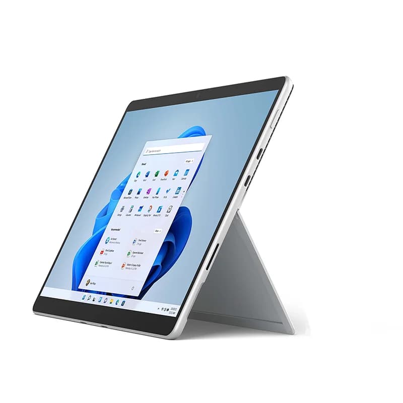 لپ تاپ استوک مایکروسافت مدل Surface Pro 8 صفحه لمسی 13 اینچی پردازنده i7 رم 16 گیگابایت هارد 256 گیگابایت SSD گرید A++ — تصویر ۲