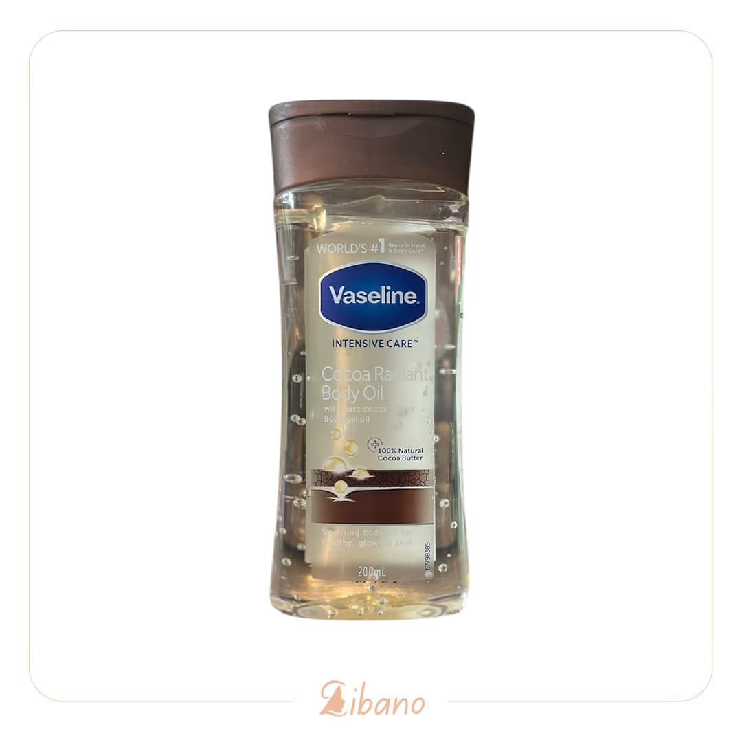 روغن بدن وازلین مدل Cocoa Radiant حجم 200 میلی‌ لیتر