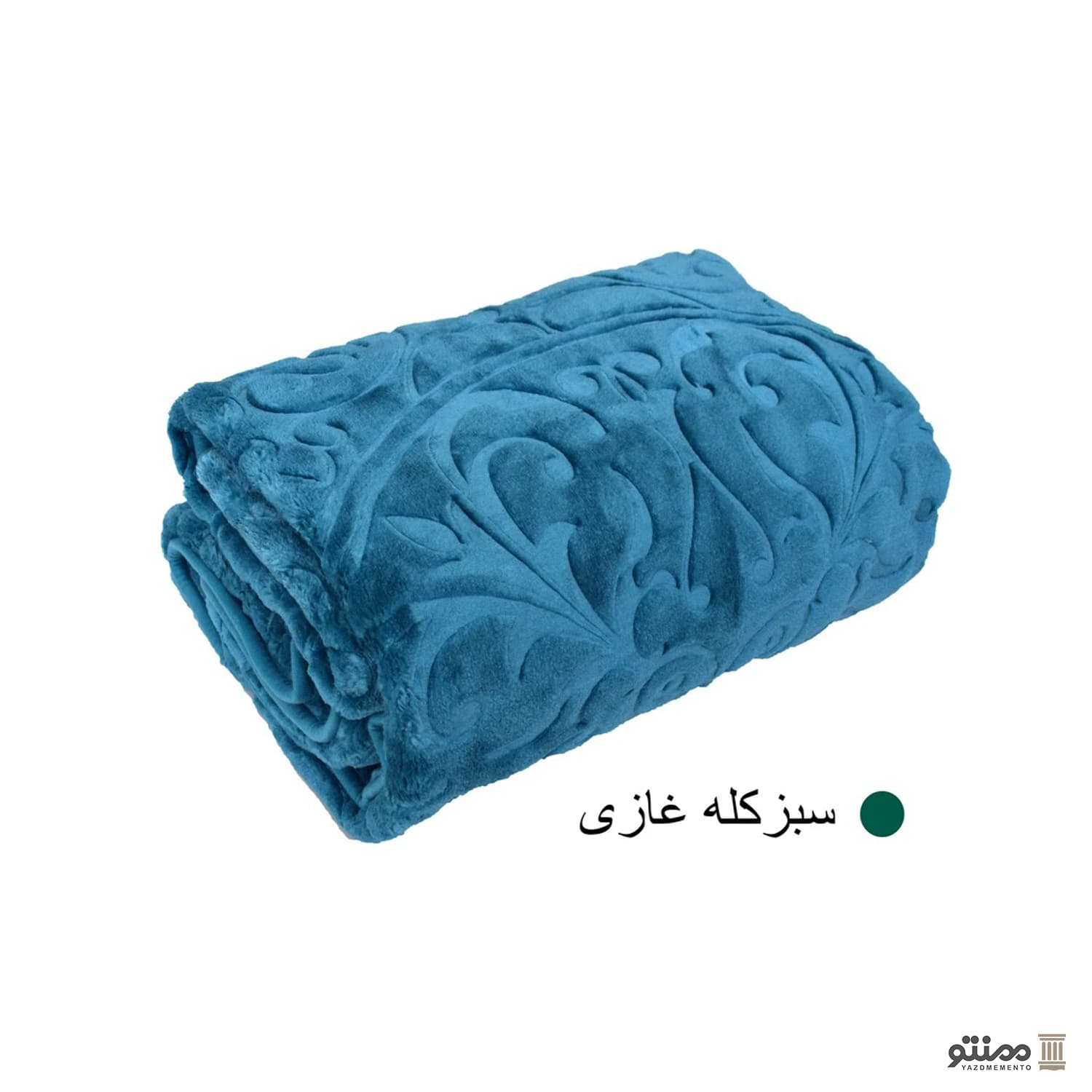 پتو گلبافت مدل 001 یک نفره سایز 160×220 سانتی متر — تصویر ۳