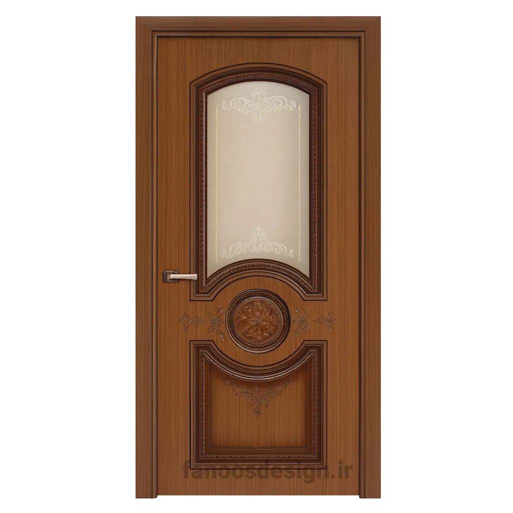 درب کلاسیک چوب راش کد 30683