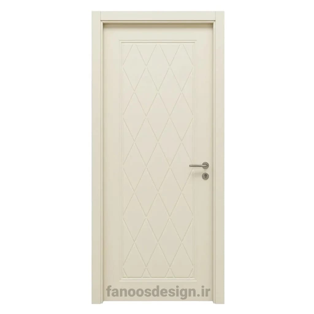 درب MDF طرح‌دار مدرن کد 30668 — تصویر ۲