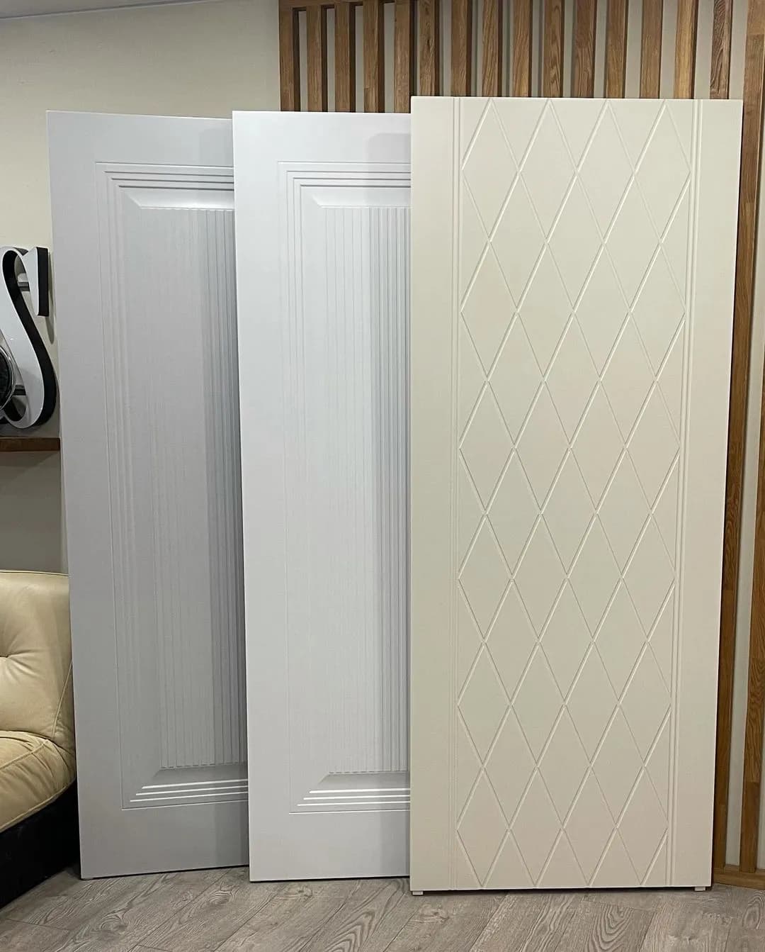 درب MDF طرح‌دار مدرن کد 30668 — تصویر ۳