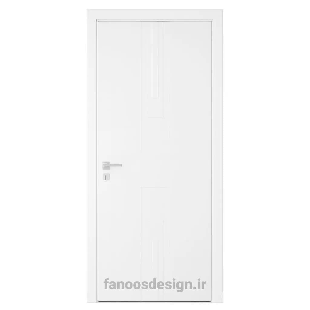 درب MDF مدرن طرح خطی کد 30676