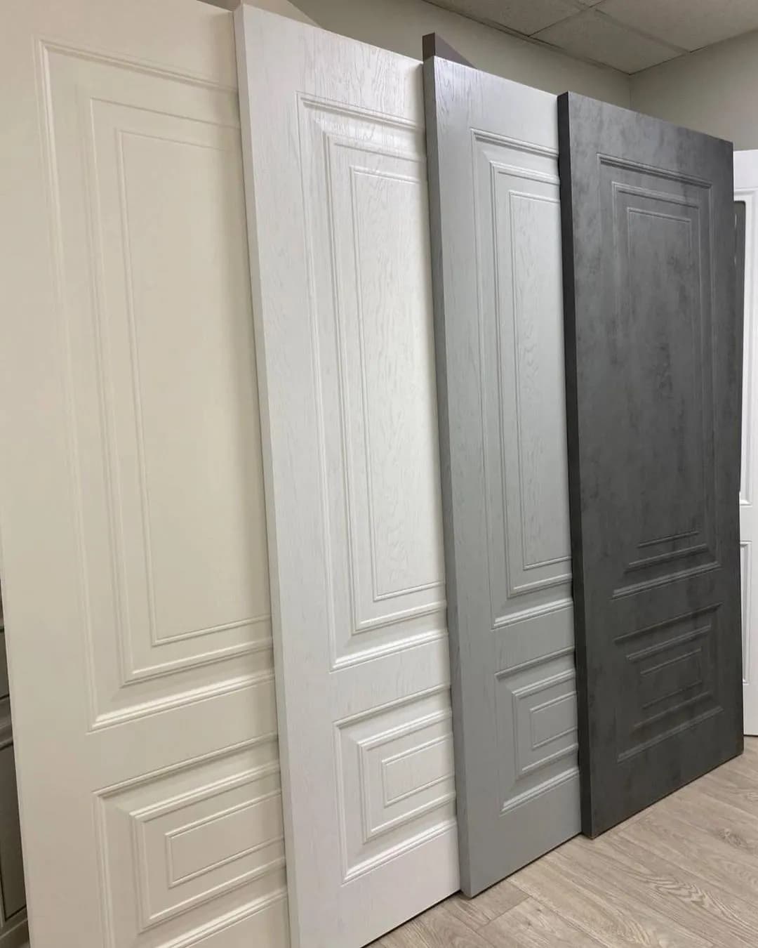 درب اتاق کلاسیک سه‌پنل MDF در رنگ‌های متنوع (پوشش پلی‌یورتان)کد 30603 — تصویر ۴