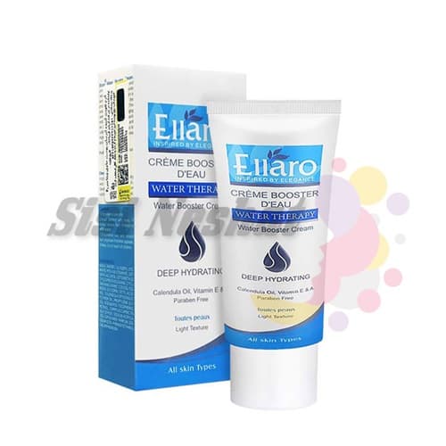 کرم تقویت کننده آبرسان پوست حاوی ویتامین Ellaro Water Booster Cream With Vitamin E