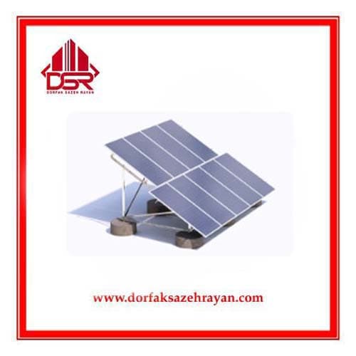 استراکچر نیروگاه خورشیدی 5 کیلوواتی – دو ردیفه