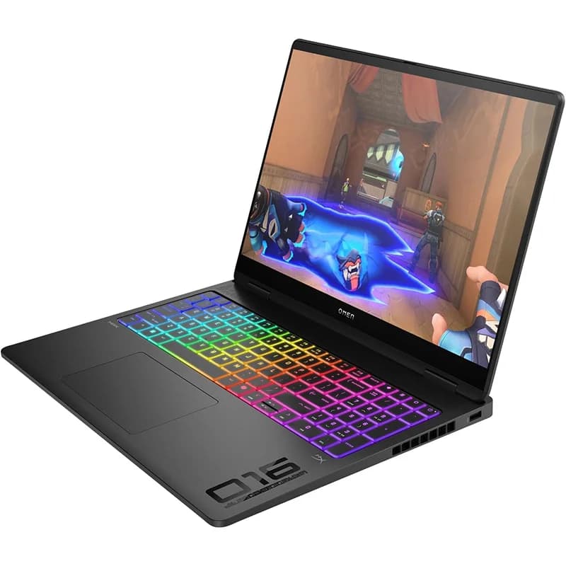 لپ تاپ آکبند اچ پی مدل Omen max 16 سایز 16 اینچی پردازنده Ultra 9 رم 32GB گیگابایت 1TB ترابایت SSD — تصویر ۳