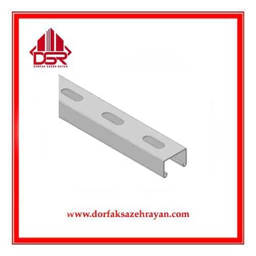 ناودانی گالوانیزه خورشیدی 20×30 پروفیل C پنل خورشیدی – 0-8-mm