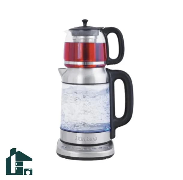 چای ساز نورنبرگ مدل NG-550 استیل — تصویر ۹