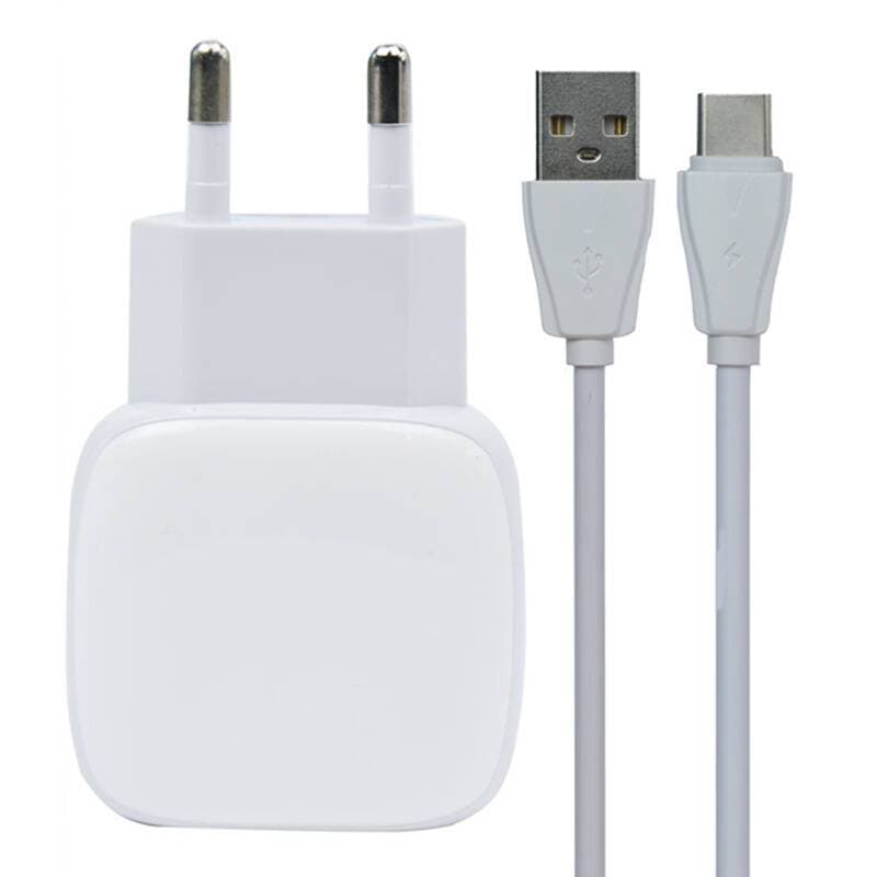 شارژر دیواری فست شارژ LDNIO A2313C QC3 PD 18W + کابل Type-C — تصویر ۲