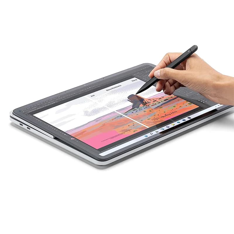 لپ تاپ استوک مایکروسافت مدل Surface Studio 2 صفحه نمایش 14.4 اینچی پردازنده i7 رم 64 گیگابایت هارد 1TB گیگابایت SSD گرید ++A — تصویر ۴