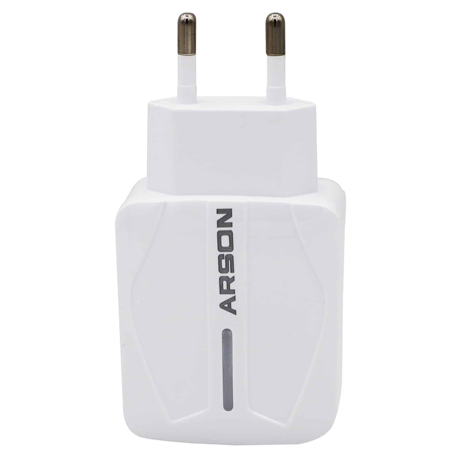 شارژر دو خروجه fast آرسون مدل AN-QC24