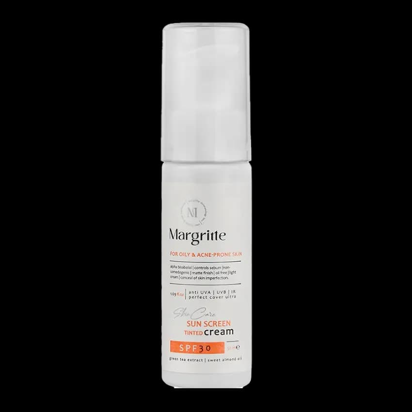 کرم ضد آفتاب رنگی پوست چرب مارگریت SPF30