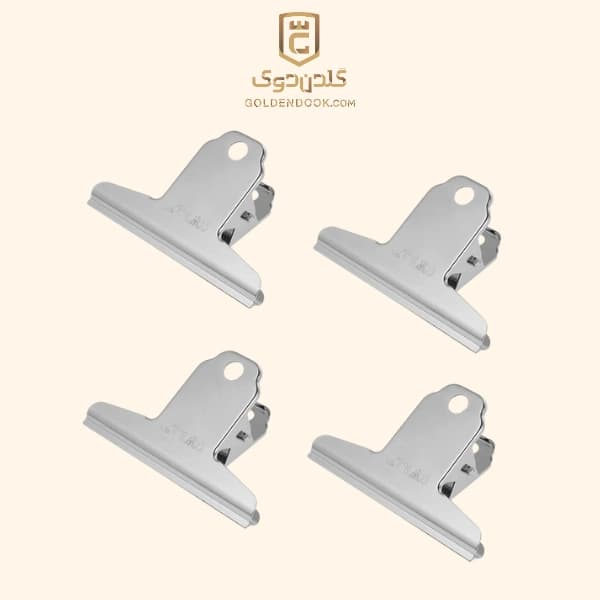 گیره دوبل فلزی کاغذ CDL 10سانتیمتری