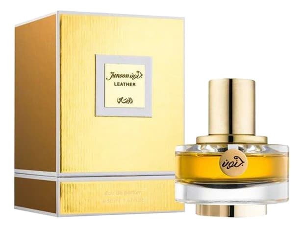 ادکلن Junoon Leather Pour Homme Rasasi | جنون لدر پور هوم رصاصی — تصویر ۳