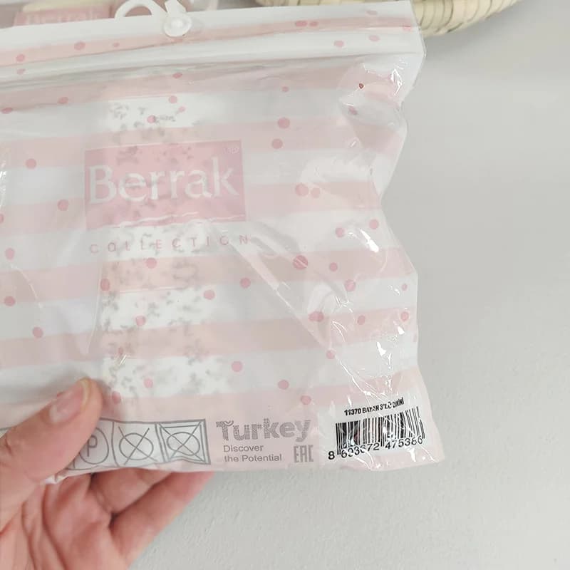 شورت دخترانه ترک تم کرم BERRAK براک کد 11370 — تصویر ۴