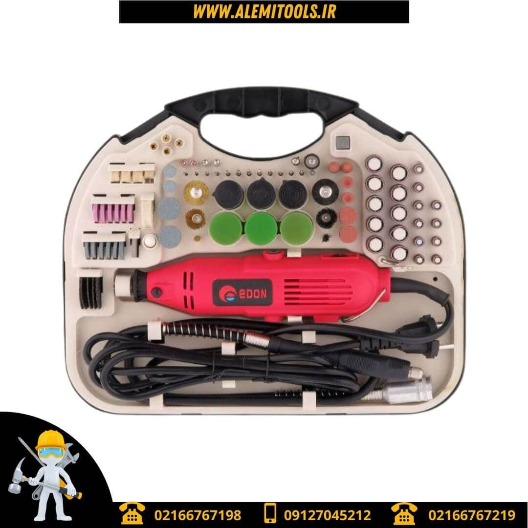 کیت فرز انگشتی ادون 211 پارچه مدل ED-JIS-6085 مینیاتوری