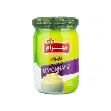 سس مایونز 240 گرمی مهرام شیشه ای Mayonesa Mehram – Frasco de Vidrio de 240 g