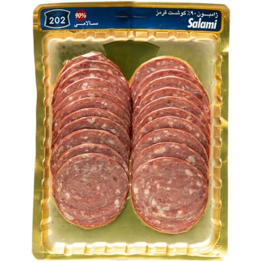سالامی 90 % شرکت 202 دارفرش 250 گرمی Salami 90 % de Carne 202 – Envasado al Vacío Darfresh – 250 g