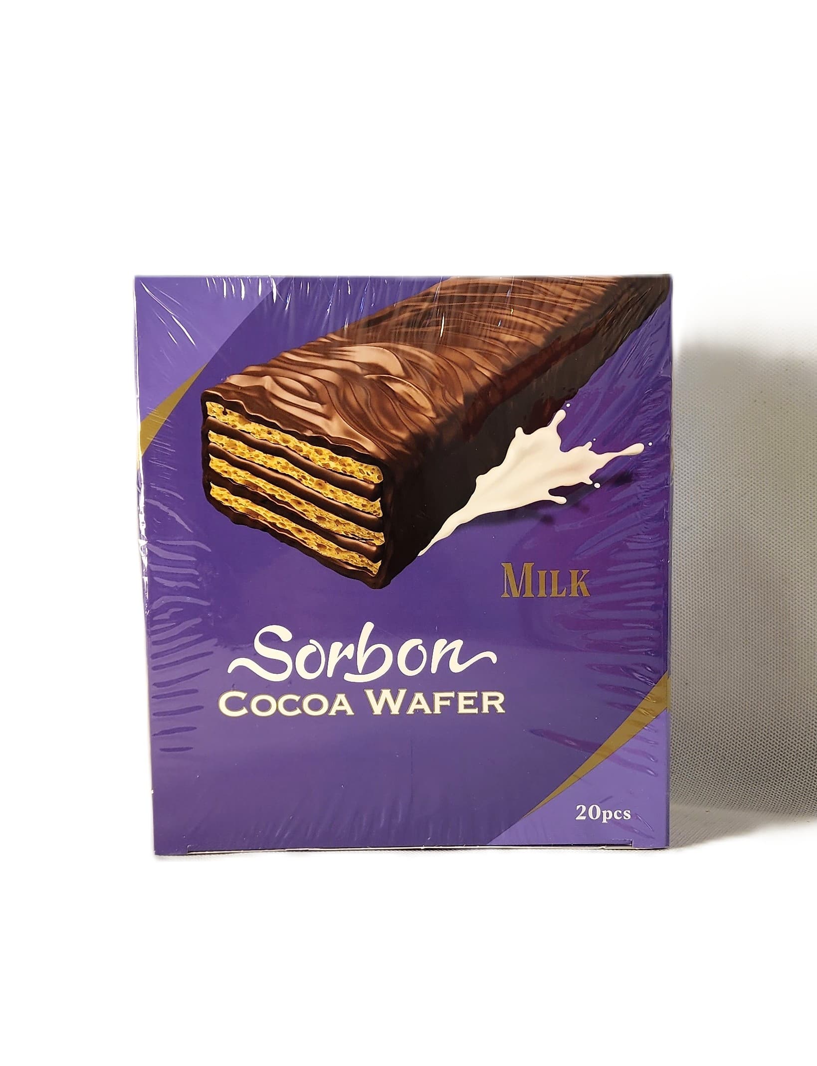 شوکو ویفر شیری 20 عددی سوربن کاله Choco Wafer de Chocolate con Leche Sorbon Kaleh – Pack de 20 unidades
