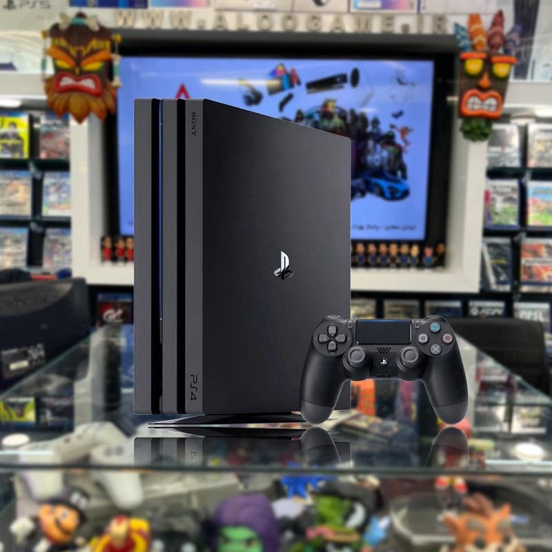 کنسول بازی PlayStation 4 Pro ریجن ۲ سفید – کد CUH-7216B – ظرفیت ۱ ترابایت — تصویر ۹