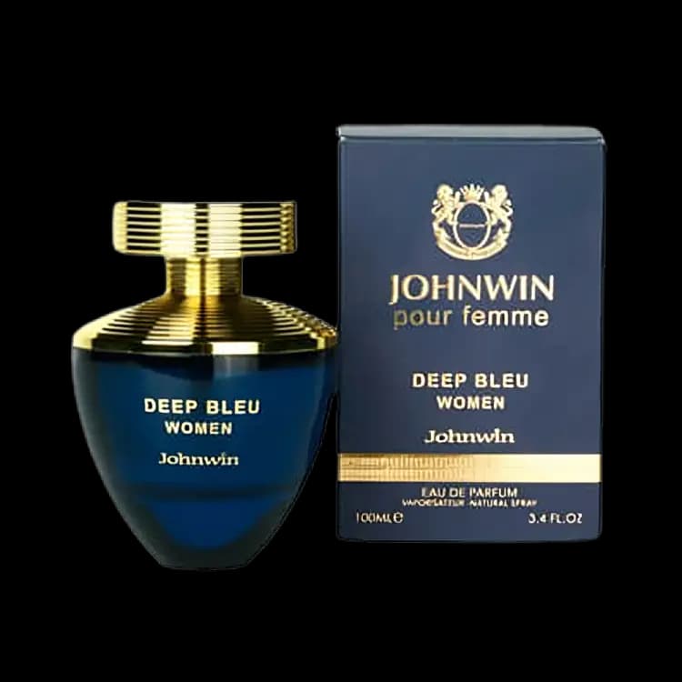 عطر و ادکلن ورساچه دیلان بلو زنانه (دیپ بلو وومن) جانوین (جکوینز) ادو پرفیوم 100 میلی لیتر شرکتی | Johnwin Deep Blue women 100ml EDP