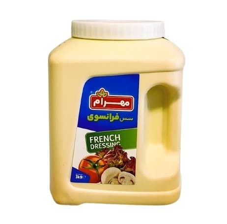 سس فرانسوی سطلی مهرام ۳۰۰۰ گرم دبه Salsa Francesa Mehram – Cubeta de 3 kg