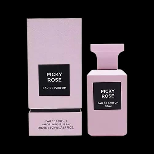 عطر و ادکلن تام فورد رز پریک (پیکی رز) فراگرنس ورد ادو پرفیوم 80 میلی لیتر شرکتی | Fragrance World Picky Rose 80ml EDP