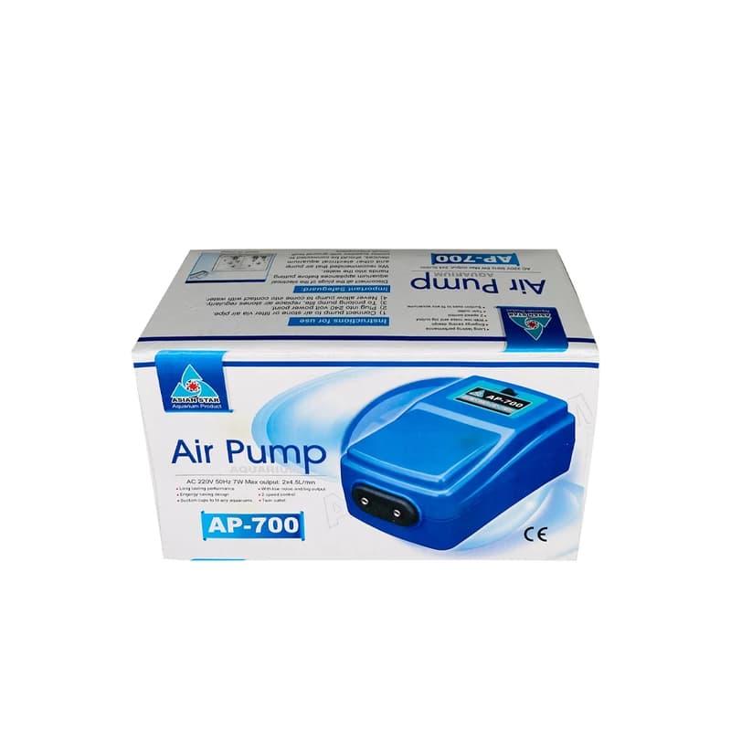 پمپ هوا آکواریوم آسیان استار مدل AP-700 — تصویر ۳