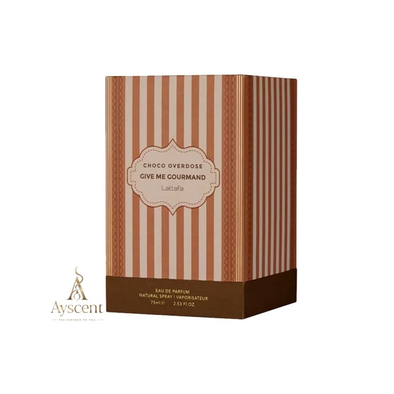 ادکلن لطافه کاپ کیک پر از شکلات Lattafa Choco Overdose Give Me Gourmand Eau de Parfum 75 ml — تصویر ۶