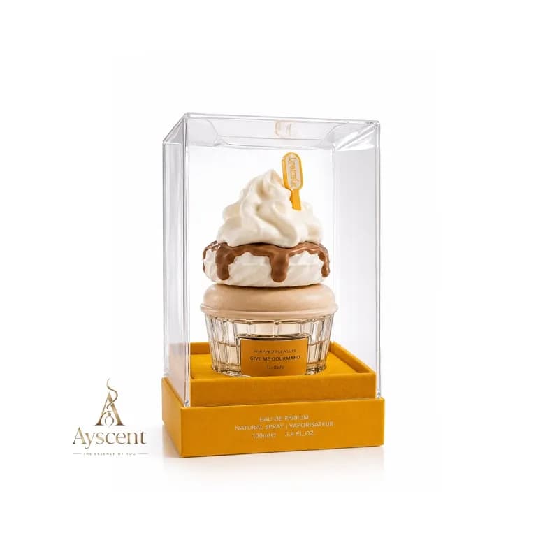 ادکلن لطافه بستنی کاراملی Lattafa Whipped Pleasure Give Me Gourmand Eau de Parfum 75 ml