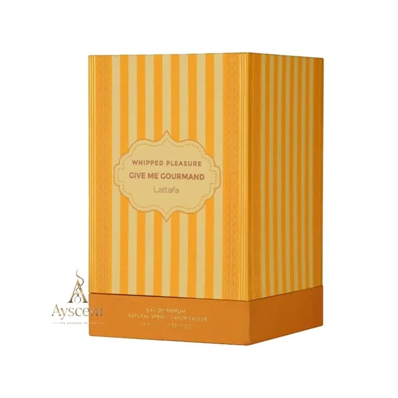 ادکلن لطافه بستنی کاراملی Lattafa Whipped Pleasure Give Me Gourmand Eau de Parfum 75 ml — تصویر ۵