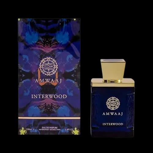 عطر و ادکلن آمواج اینترلود مردانه (آمواج اینتروود) فراگرنس ورد ادو پرفیوم 100 میلی لیتر شرکتی | Fragrance World Amwaaj Interwood 100ml EDP