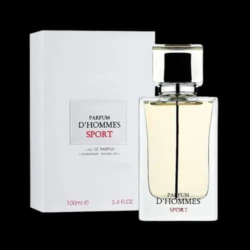 عطر و ادکلن فراگرنس ورد دیور هوم اسپرت (پارفوم د هومز اسپرت) ادو پرفیوم 100 میلی لیتر شرکتی | Fragrance World Parfum D’hommes Sport 100ml EDP