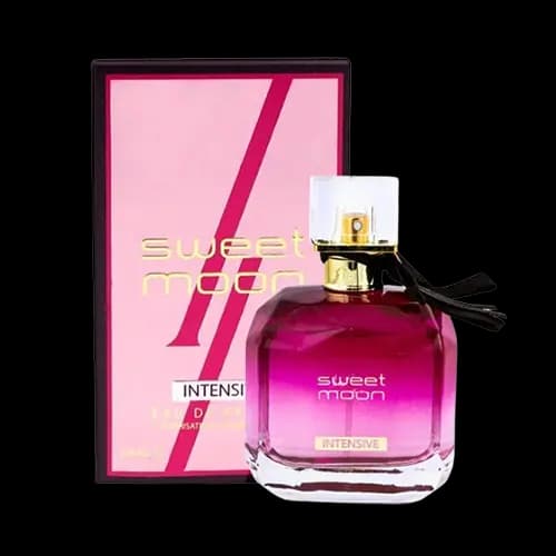 عطر و ادکلن ایو سن لورن مون پاریس اینتنسمنت (سوئیت مون اینتسیو) فراگرنس ورد ادو پرفیوم 100 میلی لیتر شرکتی | Fragrance World Sweet Moon Intensive 100ml EDP