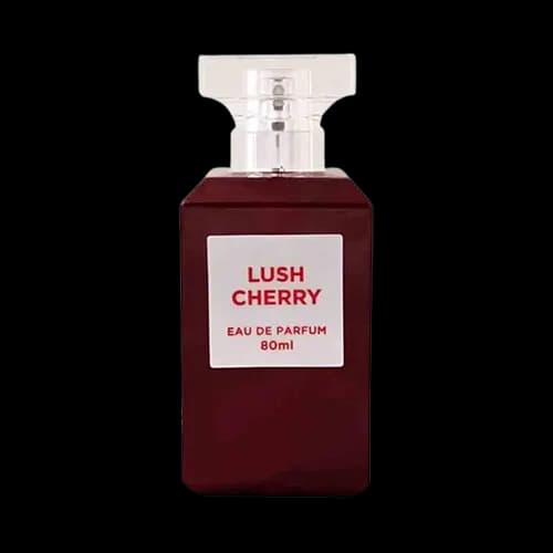 عطر و ادکلن تام فورد لاست چری (لاش چری) فراگرنس ورد ادو پرفیوم 80 میلی لیتر شرکتی | Fragrance World Lush Cherry 80ml EDP — تصویر ۲