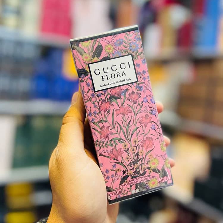 ادو پرفیوم زنانه اماراتی GUCCI Flora Gorgeous Gardenia حجم 100 میلی لیتر — تصویر ۲
