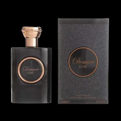 عطر و ادکلن ایو سن لورن بلک اوپیوم (دمور لوکس) فراگرنس ورد ادو پرفیوم 100 میلی لیتر شرکتی | Fragrance World Demure Luxe 100ml EDP