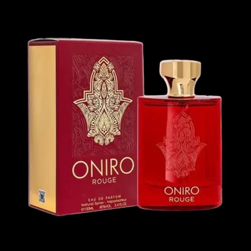 عطر و ادکلن باکارات رژ ۵۴۰ قرمز (اونیرو رژ) فراگرنس ورد ادو پرفیوم 100 میلی لیتر شرکتی | Fragrance World Oniro Rouge 100ml EDP