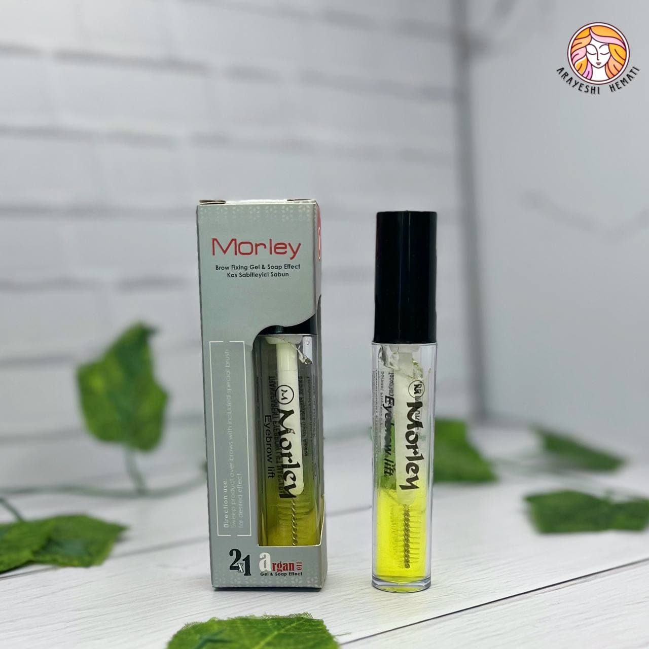 ژل و صابون دوفاز لیفت ابرو مورلی Morley