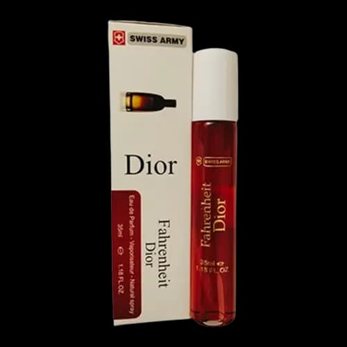 عطر و ادکلن جیبی سوئیس آرمی دیور فارنهایت ادو تویلت 35 میلی لیتر | Swiss Army (Swiss Armeh) Dior Fahrenheit 35ml EDT