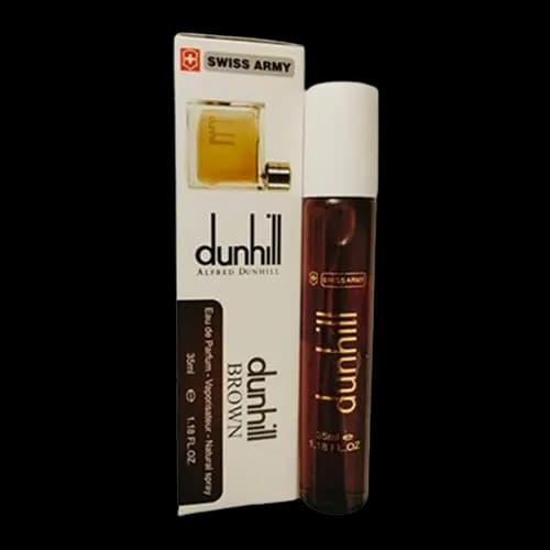 عطر و ادکلن جیبی سوئیس آرمی آلفرد دانهیل (دانهیل قهوهای) ادو تویلت 35 میلی لیتر | Swiss Army (Swiss Armeh) Dunhill Alfred for Men 35ml EDT