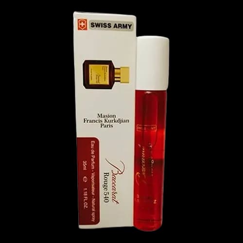 عطر و ادکلن جیبی سوئیس آرمی میسون فرانسیس کورکجان باکارات رژ 540 اکستریت د پرفیوم 35 میلی لیتر | Swiss Army (Swiss Armeh) Maison Francis Kurkdjian Baccarat Rouge 540 35ml XDP