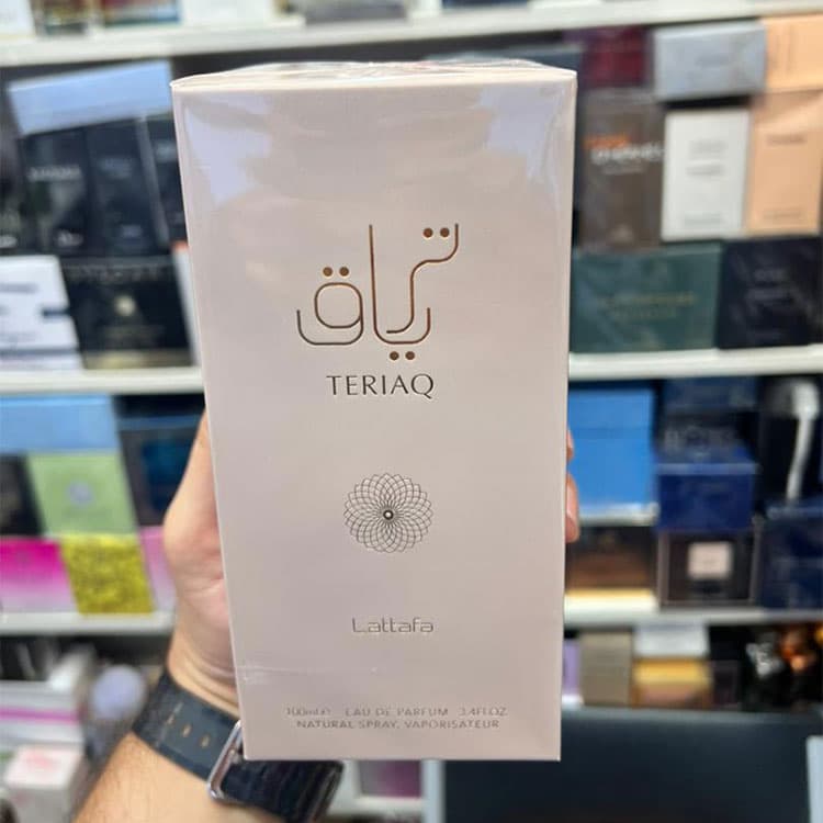 ادو پرفیوم مردانه و زنانه Lattafa Perfumes Teriaq حجم 100 میلی لیتر — تصویر ۲