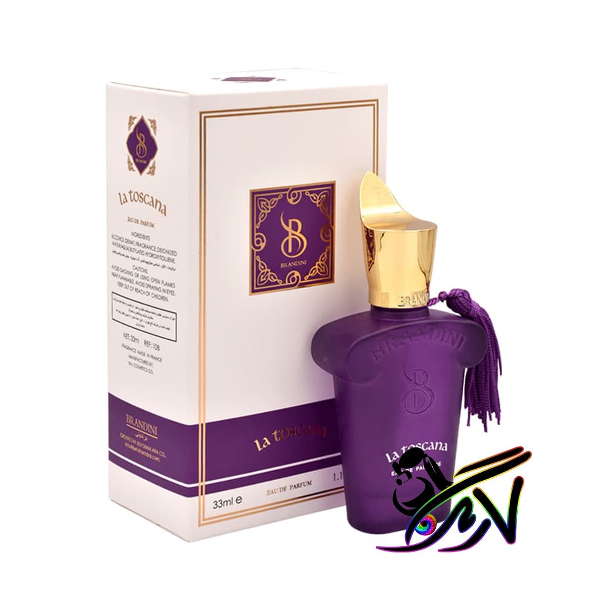 عطر جیبی برندینی لاتوسکانا زنانه La toscana