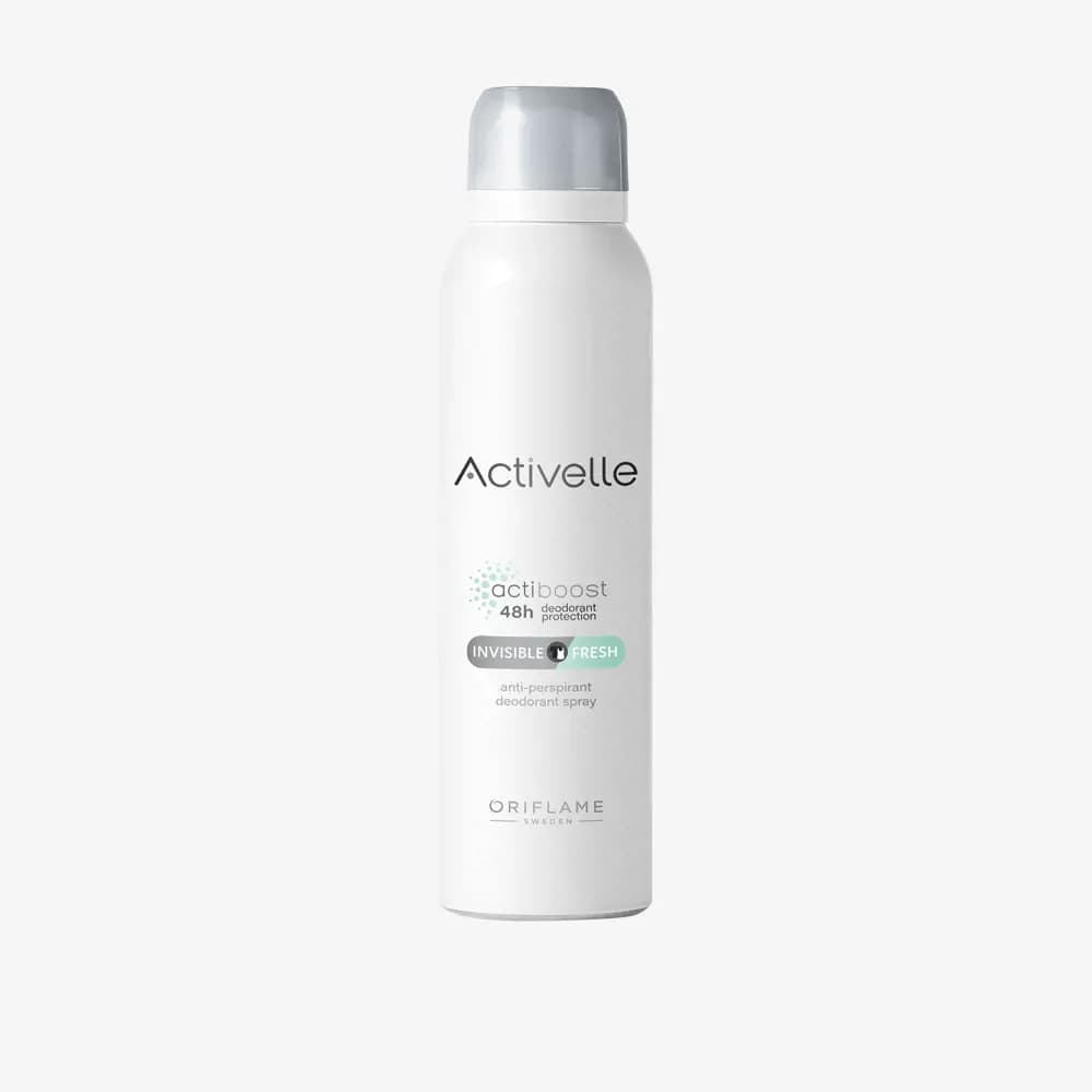 اسپری دئودورانت ضد تعریق Activelle – Invisible Fresh