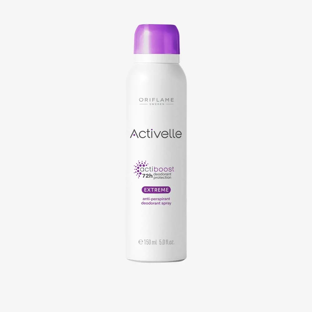 اسپری دئودورانت ضد تعریق و خوشبو کننده بدن Activelle اوریفلیم