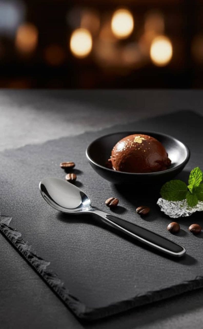 اسکوپ بستنی زاماک کروم نگینی برند شنگیا